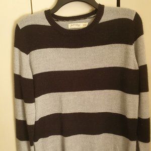 Black & Grey Faded Glory Sweater